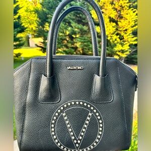 VALENTINO BY MARIO VALENTINO  
Minimi Rock Leather Satchel